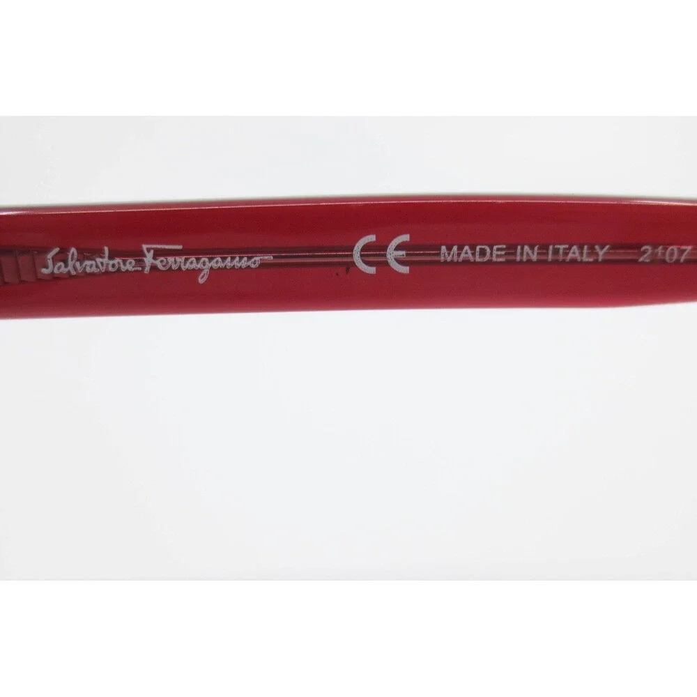 Salvatore Ferragamo SF2886 603 Wine Red Cat Eye Eyeglasses Frames Italy